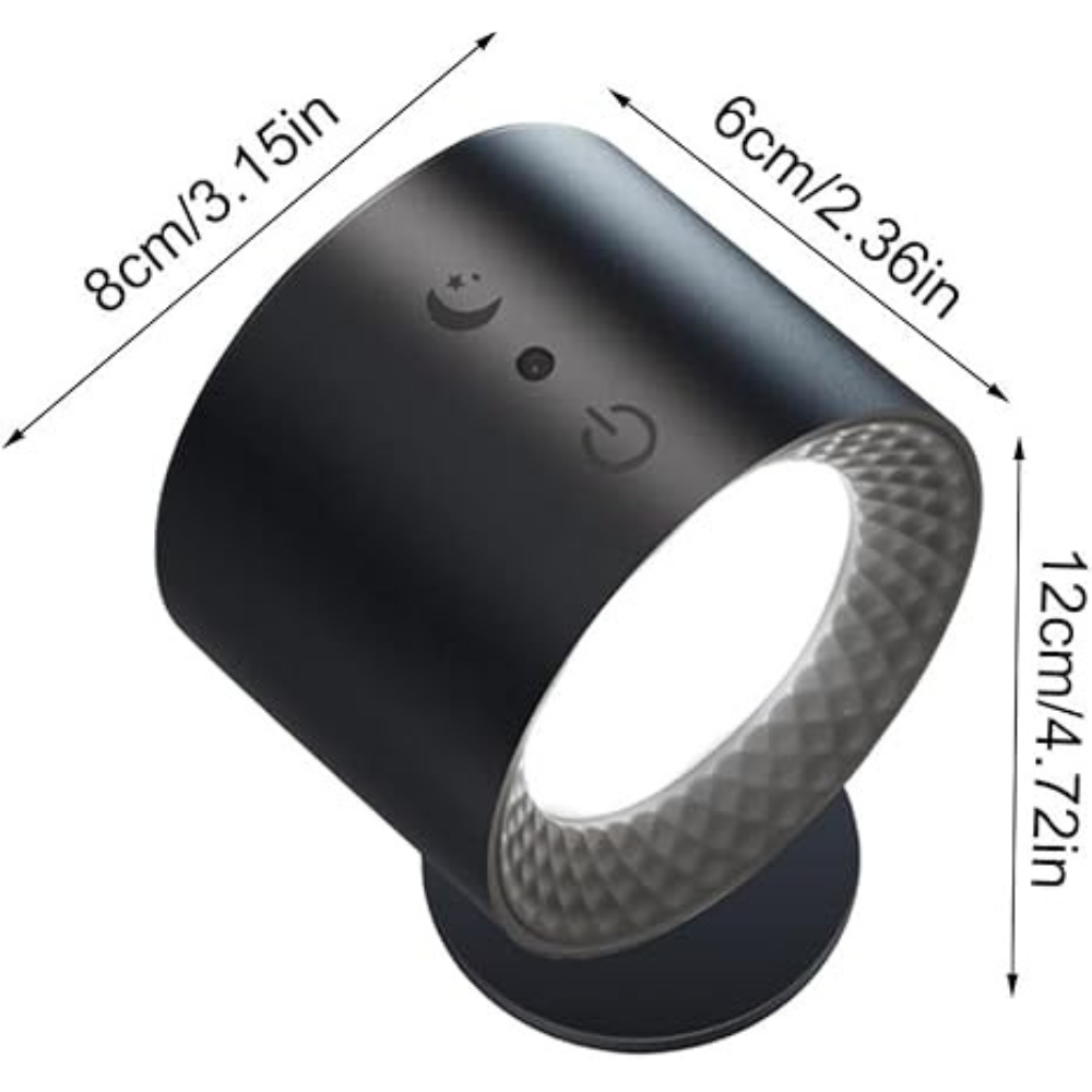 FlexiLight™ – Sladdlös vägglampa – utan borrning